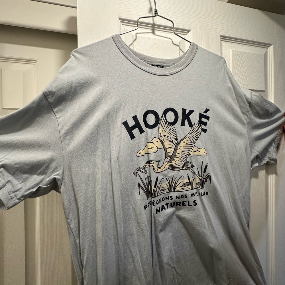 Gray Graphic T-Shirt for Men Hooke